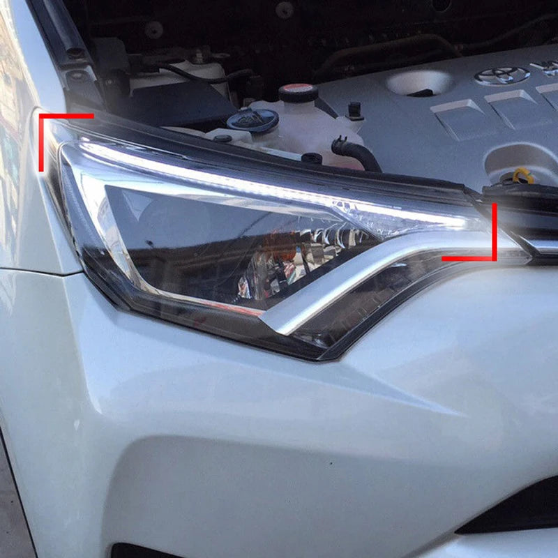 ruban led blanc moderne adhésif connecteurs électriques 12v 5w 300lm journée lumière voiture rénovation