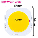 ampoule led cob 30w dc90 96v lumiere froide lumiere chaude 2500lm industrielle fixations