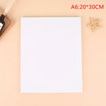 toile d'art blanche uni moderne toile vierge peinture huile cadre bois préparée drawing a7