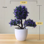 petite plante artificielle aloes pot blanc décoration moderne fleurs fausses vertes