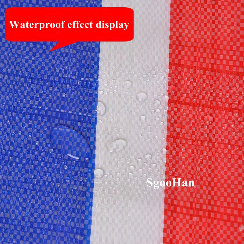 toile imperméable rouge blanche bleue carreaux moderne non enduite camping protection jardin
