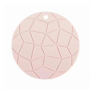 tapis isolation silicone gris rose moderne 18cm 18cm respectueux environnement