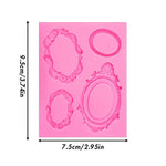 moules silicone gâteau fondant dentelle baroque ornements floraux vintage decoration cupcake roseclair