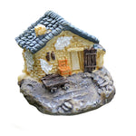 miniatures maison résine rustique pastoral ponts architecture extérieure décoration jardin