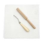 outils tapisserie bois naturel rose clair laine tissu ciseaux artisanat traditionnel nouvelle année chinoise