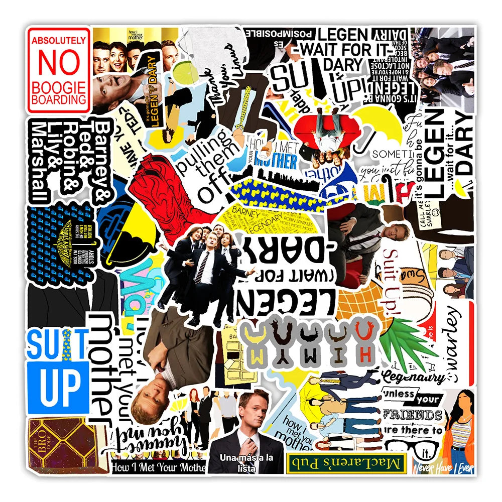 sticker pop art graphiques humoristiques adhésifs multicolores kpop anime enfants adultes traceurs PVC étanches
