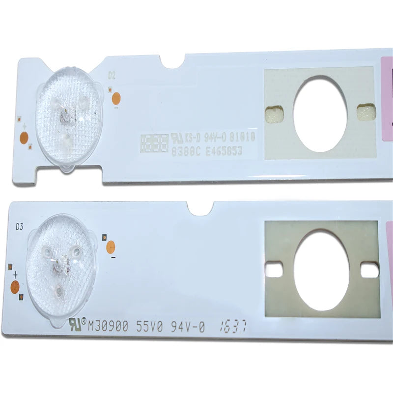 bande lumineuse led blanc rondes translucent moderne éclairage téléviseur accessoire technologie