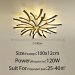 plafonnier led moderne acrylique blanc noir télécommande éclairage quotidien chambre salon moderne ultrafin