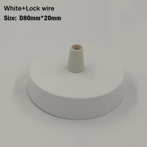 disque suspension moderne blanc noir pendaison lampe mur chinois porte