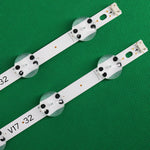 bande lumineuse led 32 pouces diodes blanc adhésif moderne nouvelle