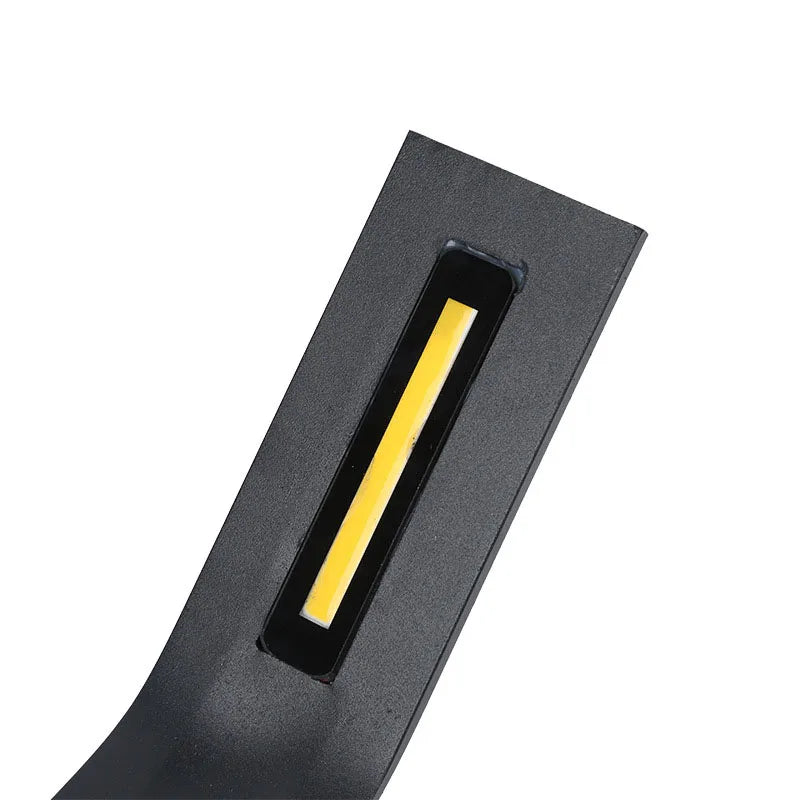 lampe solaire moderne minimaliste noir ip65 led 7w base plate autonomeextérieur