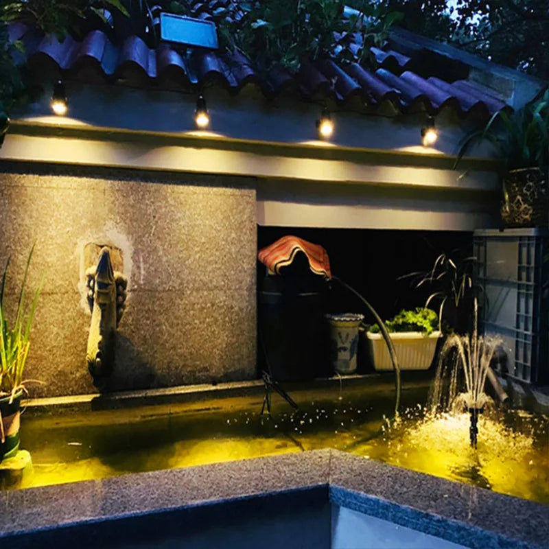 projecteur led moderne noir piquet cable 1m facile jardin extérieur ip65