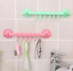 porte serviettes ventouse crochets salle bain moderne rose blanc violet bleu vert
