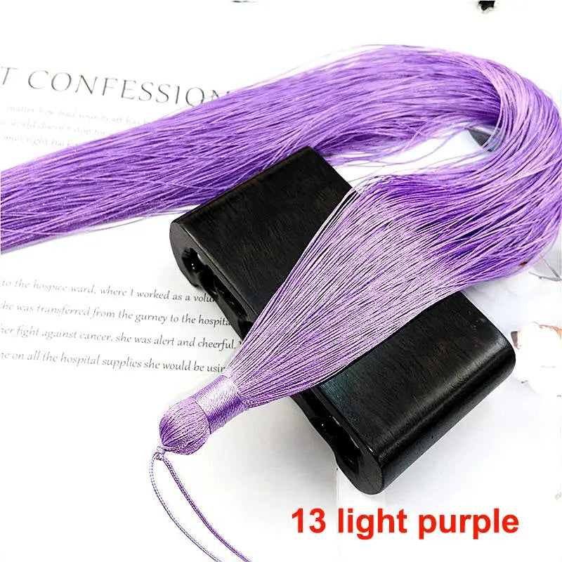 pompon soie 50cm 20couleurs choix artisanat couture décoration mariage DIY