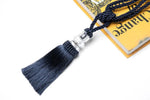 pompon rideau beige noir decoratif textile maison facile utilisation classique or argent bleu