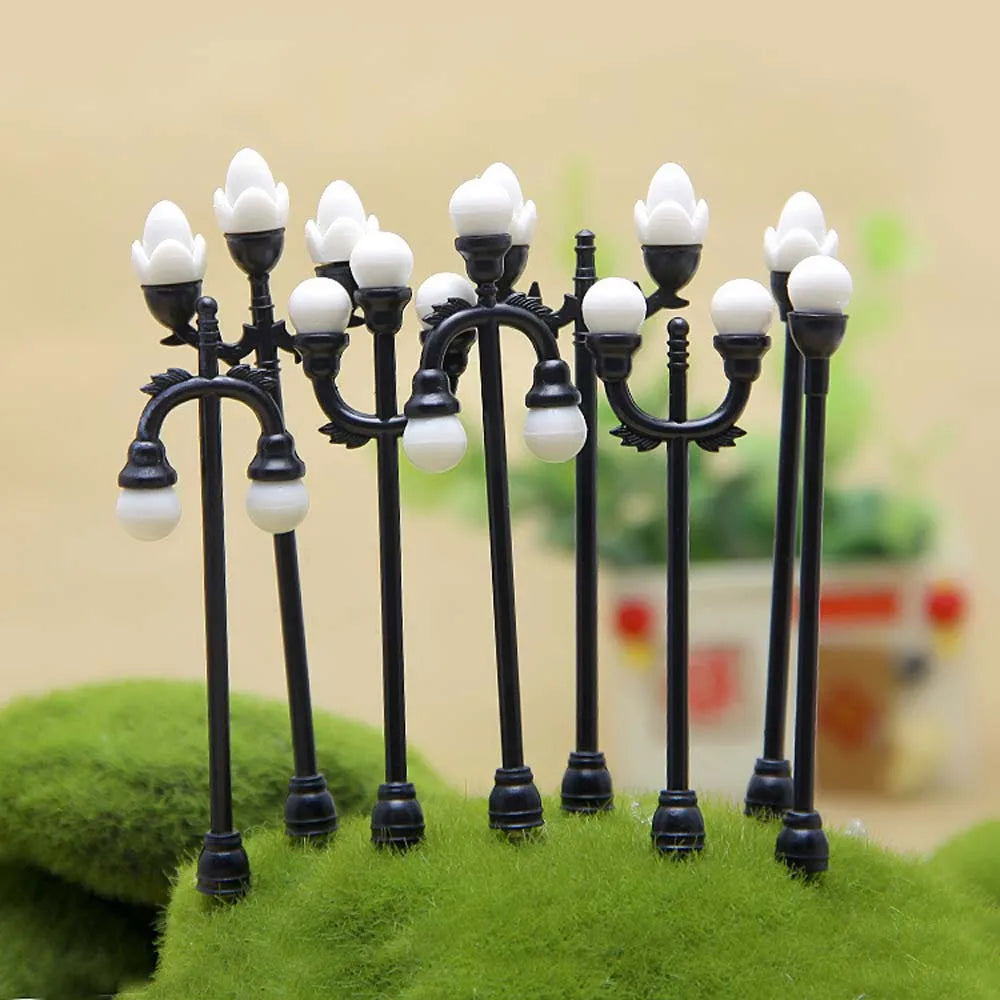 lampe miniature artificielle noire décoration maison bricolage artisanal classique moderne chambre