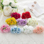 bouquets fleurs artificielles mixte couleur intérieur décoration mariage anniversaire baby shower festive