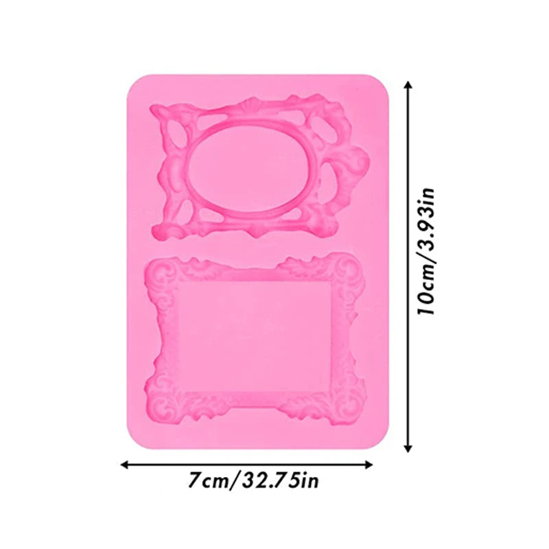 moules silicone gâteau fondant dentelle baroque ornements floraux vintage decoration cupcake roseclair