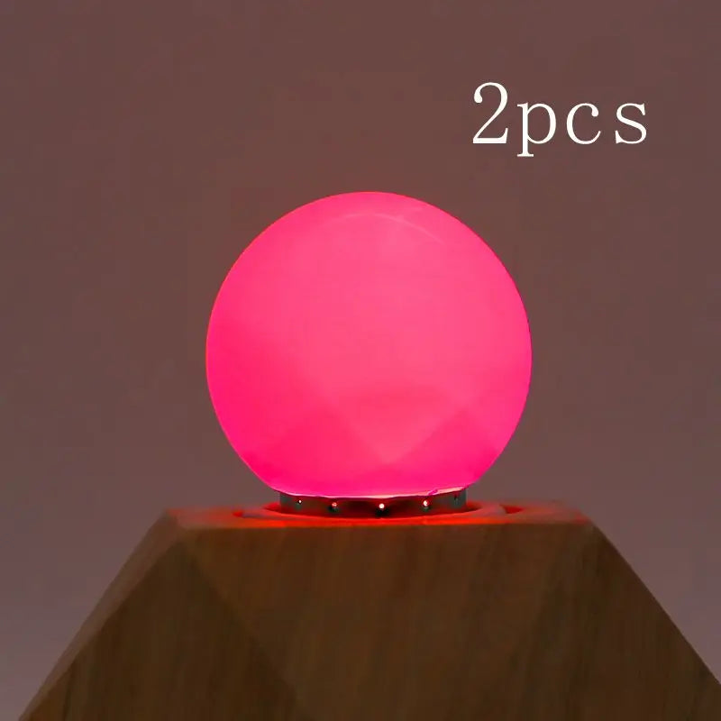 ampoules led colorées rouge blanc vert bleu jaune orange rose opalescentes moderne chambre