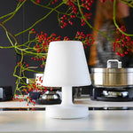 lampe table led moderne blanc télécommande lumière variable charge usb chambre enfants camping
