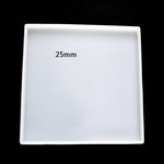 plaque silicone blanc moderne adhésif 25mm 25x15mm 30x20mm 25cm 20cm 1.2cm grille lignes