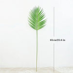 feuilles artificielles vertes plante tropicale branche monstera décoration intérieure décoration extérieure moderne feuilles différentes