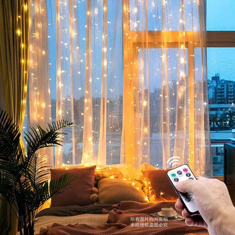 guirlande led multicolore clignotante noel 3m longue 100 300 leds moderne télécommande usb