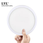 plafonnier led blanc moderne opacité adhésif 6w 9w 13w 18w 24w 85265v salle bain