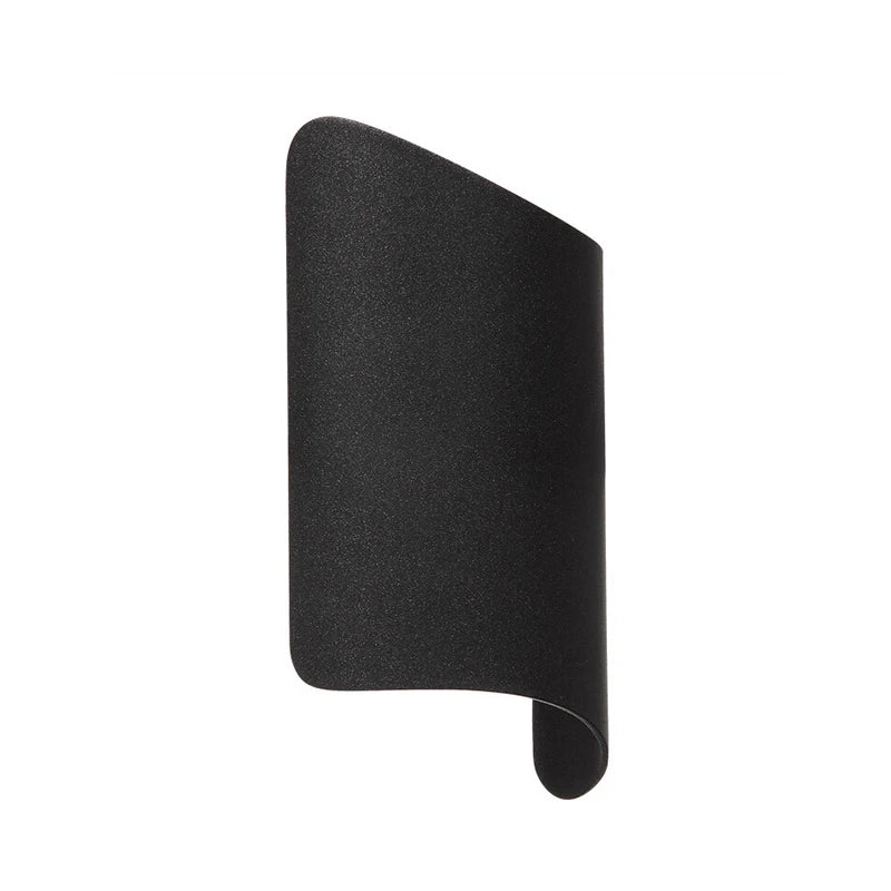 applique murale moderne led noir mat extérieure ip65 hydrofuge 6w 220v