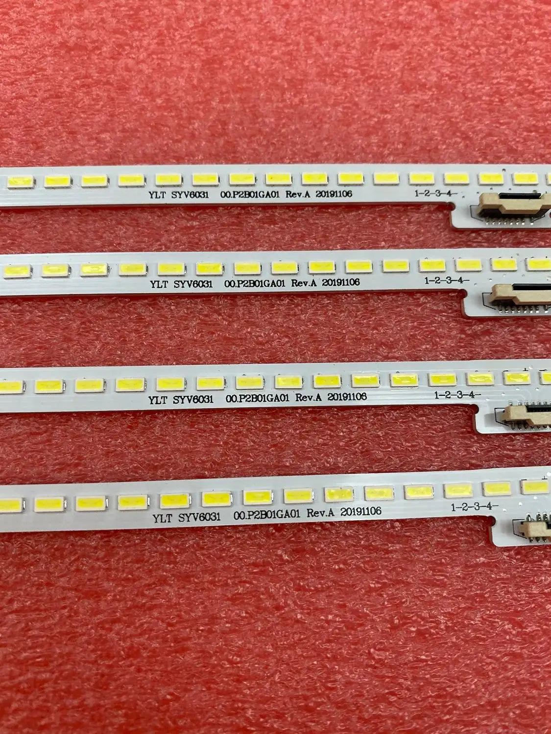 barres led argentées sony compatible kdl w850b w855b w840b 20pcs kit