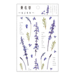 fleurs séchées décoratives naturelles adhésives transparentes variées sacs enfants papeterie mignonne