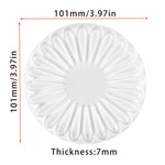 moulages silicones transparents coques fleurs motifs decoratifs table maison epoxy