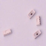 connecteur électronique blanc contacts dorés smd led standard salon decoration fixations invisibles