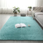 tapis noir velours moelleux moderne salon chambre unicolore polypropylène lavableextérieurintérieur
