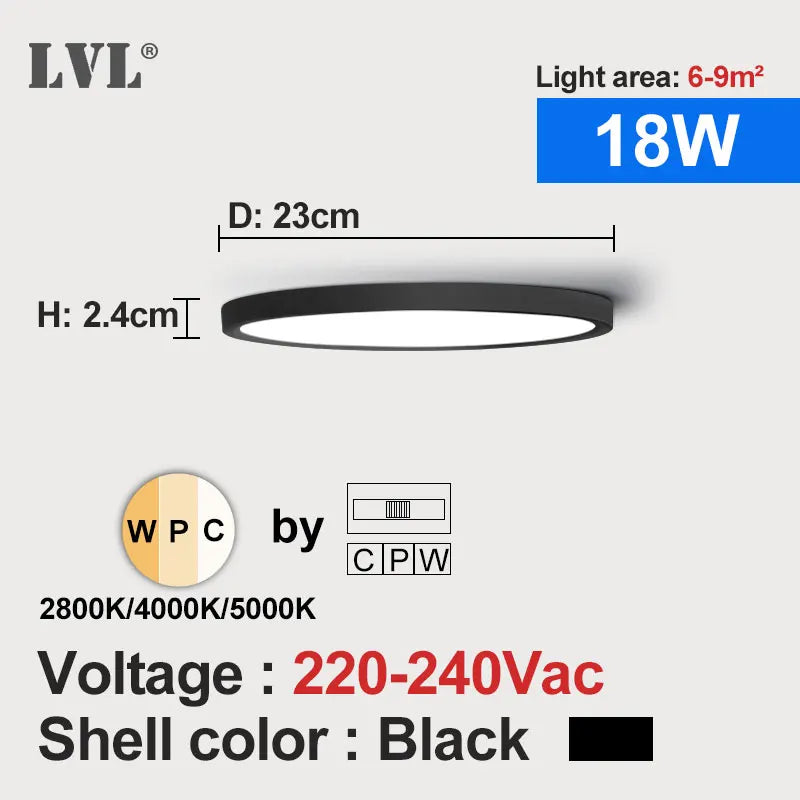 plafonnier led grain bois moderne blanc vis facile éclairage quotidien 2000 82000 lumens
