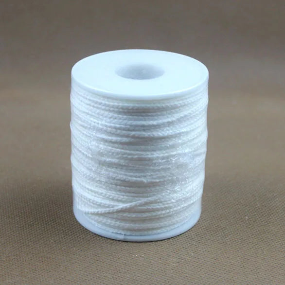 corde tissée blanche simple 60 mètres rouleau matériau coton sans fumée fabrication artisanale