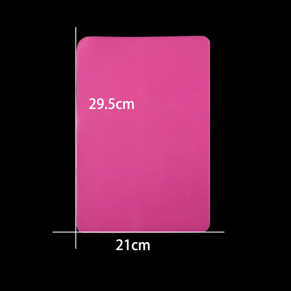 plaque silicone transparente moderne adhésive bleu rose outil fabrication époxy pinceau flacon peinture papier