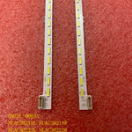 ruban led blanc diodes jaunes clips moderne sans cable bouton poussoir fixations