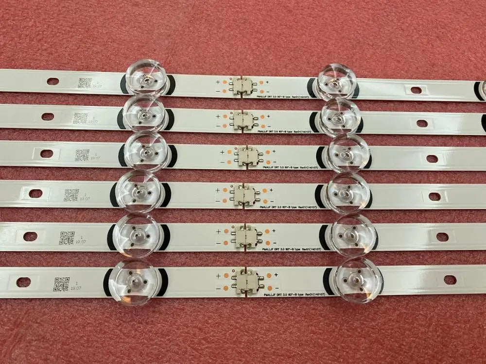 bandes led blanc modernes fixations connecteurs aluminium éclairage tv personnalisables qualité professionnelle