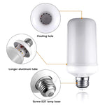 ampoule led effet flamme dynamique 12w blanc orange jaune moderne décoratif e27