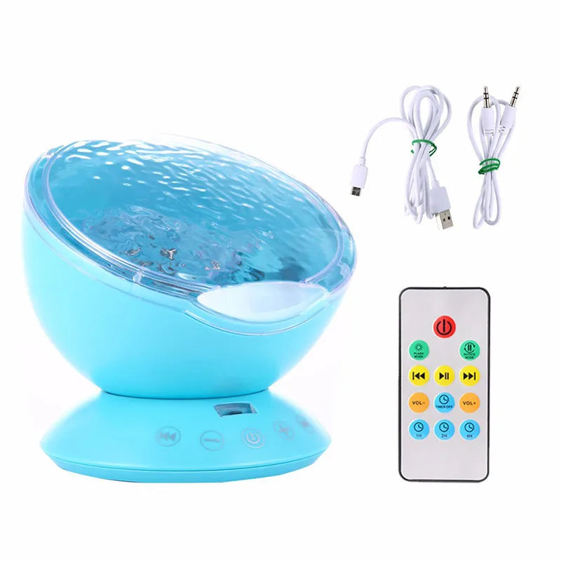 projecteur effets lumineux nocturne télécommande veilleuse nuit led colorée moderne adhésif bluetooth musique chambre