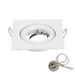 Spot LED blanc moderne clips orange compatible GU10 MR16 5W 90 260V