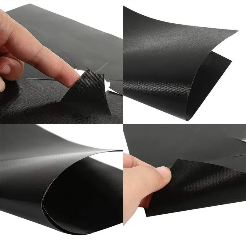 protège plaque cuisinière noire adhésive moderne non stick mat antiadhésifReusableFoamCover