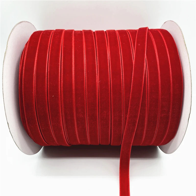 ruban polyester rouge largeur 6mm 10mm 15mm 20mm 25mm 38mm décoration mariage emballage cadeau