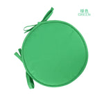 coussin chaise rond siège décoration maison moderne couleur unie