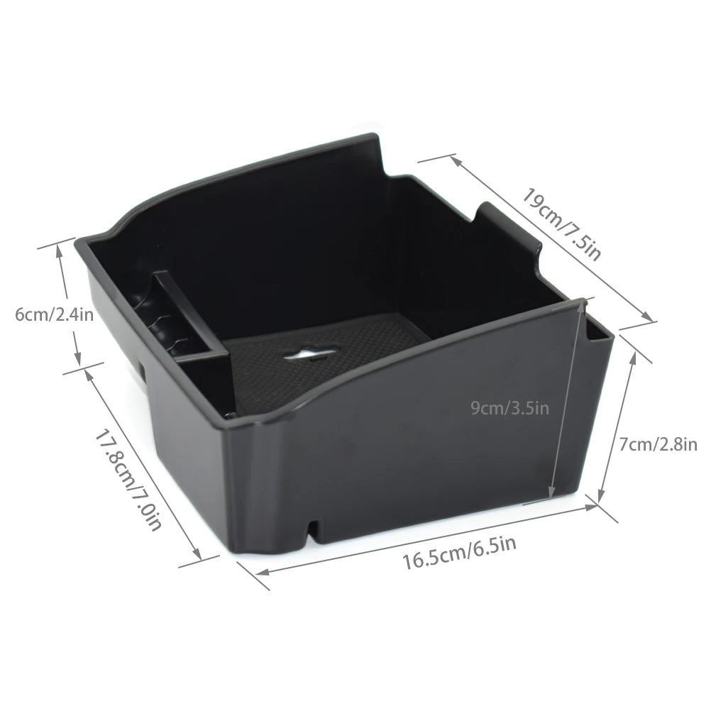 organisateur console centrale auto noir texturé compartiments monnaie téléphone portefeuille allumeur cigarette disque