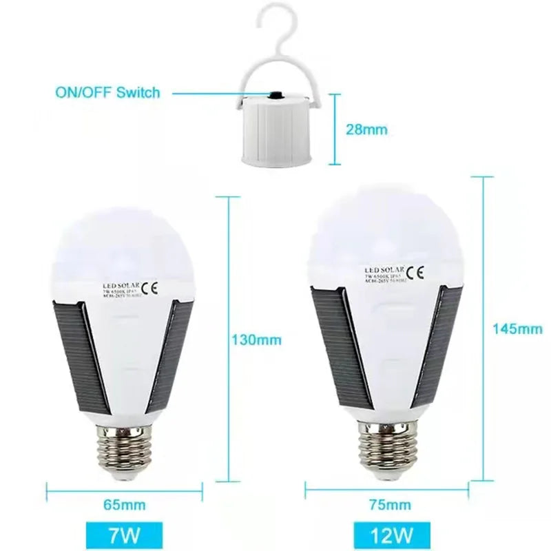 lampe solaire led rechargeable 7w 12w moderne blanc urgence camping voyage