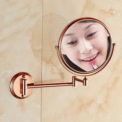 accessoires salle bain or rose élégants cristaux luxueux porte serviettes savon papier toilette vintage