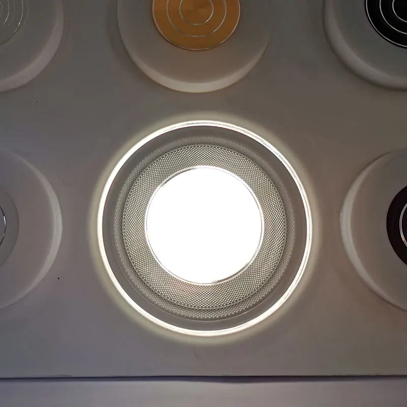 spot led 105mm 45mm blanc doré grille moderne clips câble 3w 5w 7w 9w
