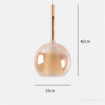 suspension lumineuse moderne transparent miroir doré led 249 2000 lumens 90 260v 5mètres carrés